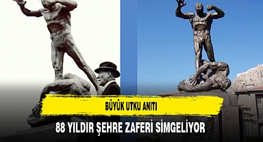 Büyük Utku Anıtı 88 Yıldır Şehre Zaferi Simgeliyor