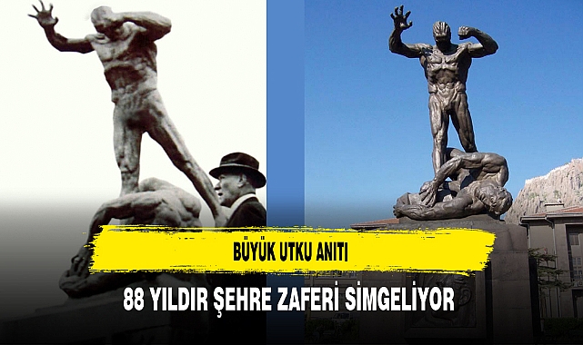 Büyük Utku Anıtı 88 Yıldır Şehre Zaferi Simgeliyor