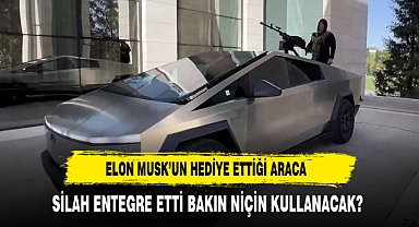 Çeçenistan Cumhurbaşkanı Kadirov, Tesla'nın Cybertruck'ını Makineli Tüfekle Donattı
