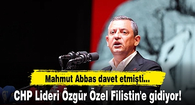 CHP Lideri Özgür Özel Filistin'e gidiyor! Mahmut Abbas davet etmişti