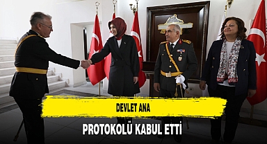 Devlet Ana Protokolü Kabul Etti