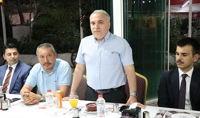 Dinar’da Veda Yemeği Düzenlendi