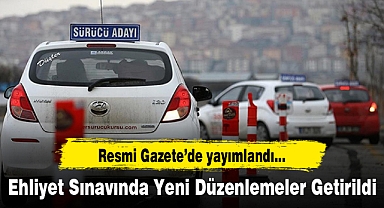 Ehliyet Sınavında Yeni Düzenlemeler Getirildi
