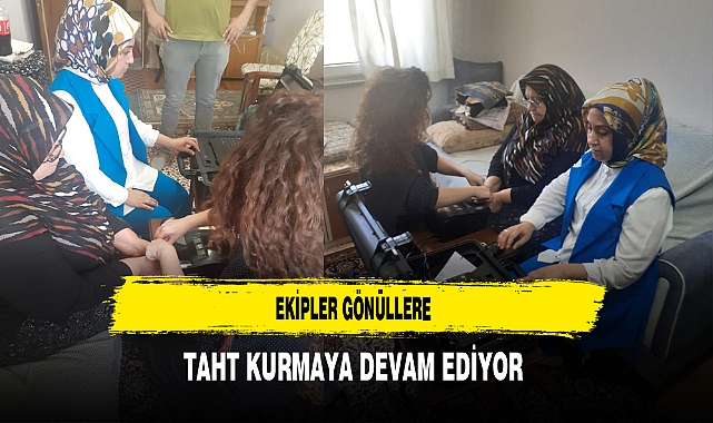 Ekipler Gönüllere Taht Kurmaya Devam Ediyor