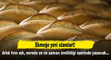 Ekmeğe yeni standart! Artık fırın adı, nerede ve ne zaman üretildiği üzerinde yazacak...