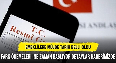 EMEKLİLER DİKKAT RESMİ GAZETE YAYINDA
