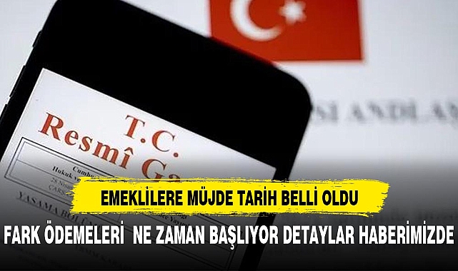 EMEKLİLER DİKKAT RESMİ GAZETE YAYINDA 