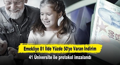 Emekliye 81 İlde Yüzde 50'ye Varan İndirim
