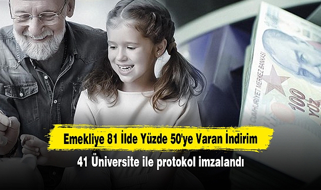 Emekliye 81 İlde Yüzde 50'ye Varan İndirim