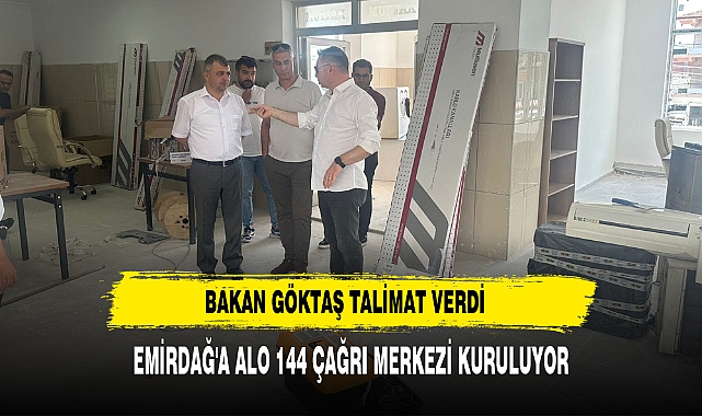 Emirdağ'a Alo 144 Çağrı Merkezi Kuruluyor
