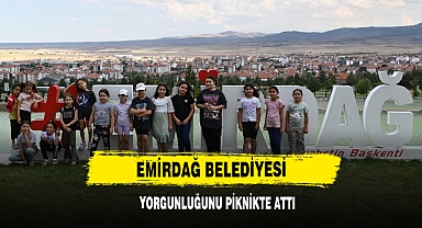 Emirdağ Belediyesi Yorgunluğunu Piknikte Attı
