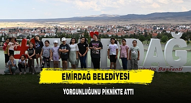 Emirdağ Belediyesi Yorgunluğunu Piknikte Attı