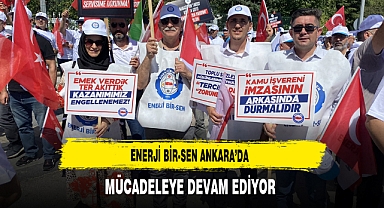 Enerji Bir-Sen Ankara’da Mücadeleye Devam Ediyor