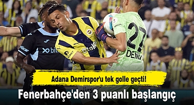 Fenerbahçe'den 3 puanlı başlangıç