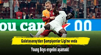 Galatasaray'dan Şampiyonlar Ligi'ne veda