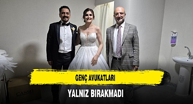 Genç Avukatları Yalnız Bırakmadı