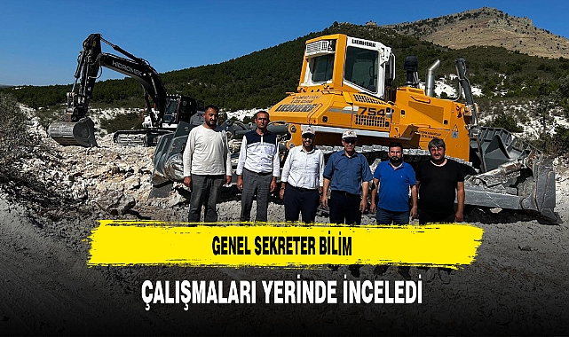 Genel Sekreter Bilim Çalışmaları Yerinde İnceledi