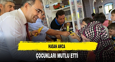 Hasan Amca Çocukları Mutlu Etti