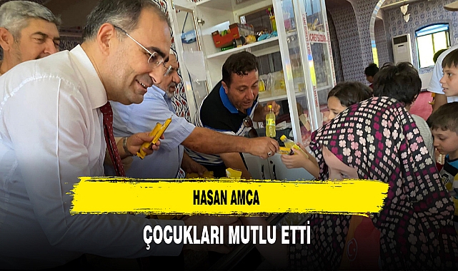 Hasan Amca Çocukları Mutlu Etti