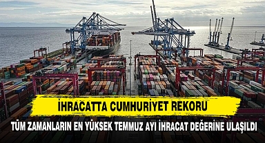 İhracatta Cumhuriyet Rekoru Kırıldı!