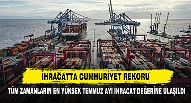 İhracatta Cumhuriyet Rekoru Kırıldı!
