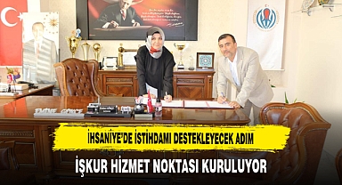 İhsaniye’de İstihdamı Destekleyecek Adım İŞKUR Hizmet Noktası Kuruluyor