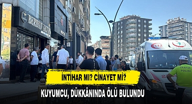 İntihar Mı? Cinayet Mi? Kuyumcu, Dükkânında Ölü Bulundu