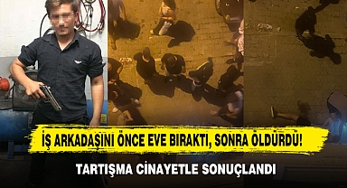 İş Arkadaşını Önce Eve Bıraktı, Sonra Öldürdü!
