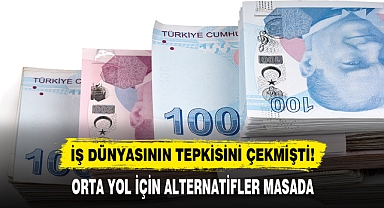 İŞ DÜNYASININ TEPKİSİNİ ÇEKMİŞTİ! ORTA YOL İÇİN ALTERNATİFLER MASADA