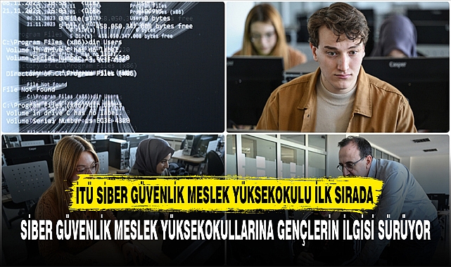 İTÜ SİBER GÜVENLİK MESLEK YÜKSEKOKULU İLK SIRADA