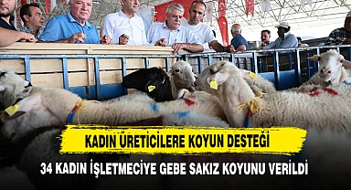 Kadın Üreticilere Koyun Desteği