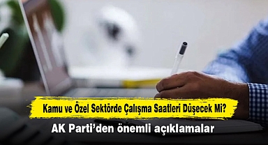 Kamu ve Özel Sektörde Çalışma Saatleri Düşecek Mi?