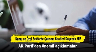 Kamu ve Özel Sektörde Çalışma Saatleri Düşecek Mi?