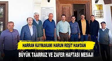 KAYMAKAM HAN'DAN ZAFER HAFTASI MESAJI