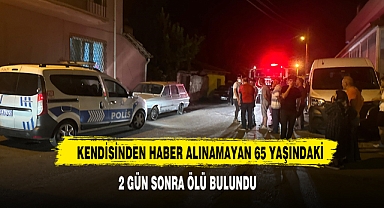 Kendisinden Haber Alınamayan 65 Yaşındaki Adam 2 Gün Sonra Ölü Bulundu
