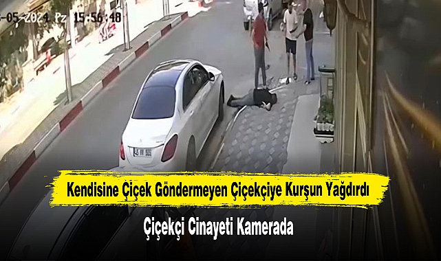 Kendisine Çiçek Göndermeyen Çiçekçiye Kurşun Yağdırdı