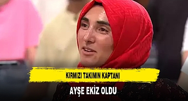 Kırmızı Takım Kaptanı Ayşe Ekiz Oldu