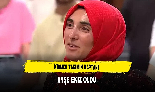 Kırmızı Takım Kaptanı Ayşe Ekiz Oldu