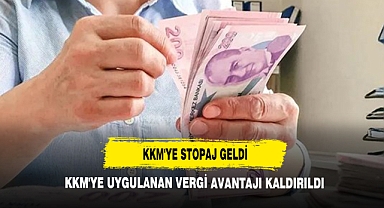 KKM'YE Stopaj Geldi
