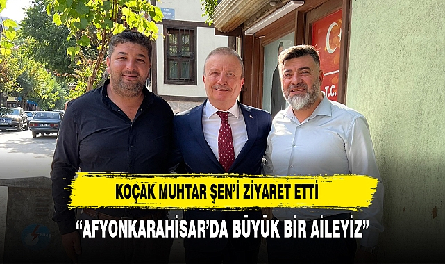 KOÇAK MAHALLE ZİYARETLERİNE DEVAM EDİYOR