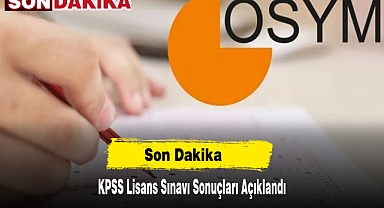 KPSS Lisans Sınavı Sonuçları Açıklandı
