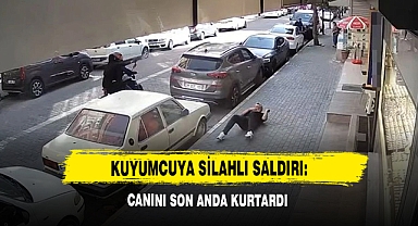 Kuyumcuya Silahlı Saldırı: Canını Son Anda Kurtardı