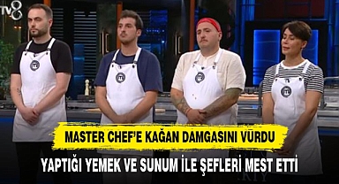 MasterChef Türkiye'de Kaan'ın yaptığı yemek ünlü şefleri mest etti