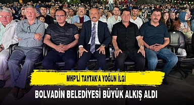 MHP’li Taytak’a Yoğun İlgi Bolvadin Belediyesi Büyük Alkış Aldı