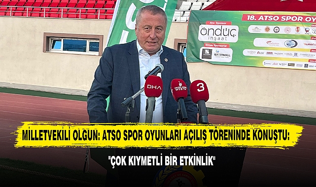 Milletvekili Olgun: "Çok Kıymetli Bir Etkinlik"