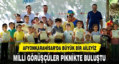 MİLLİ GÖRÜŞÇÜLER PİKNİKTE BULUŞTU