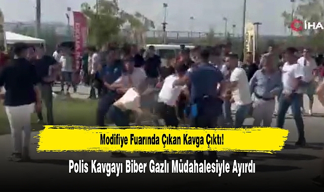Modifiye Fuarında Çıkan Kavga Çıktı!