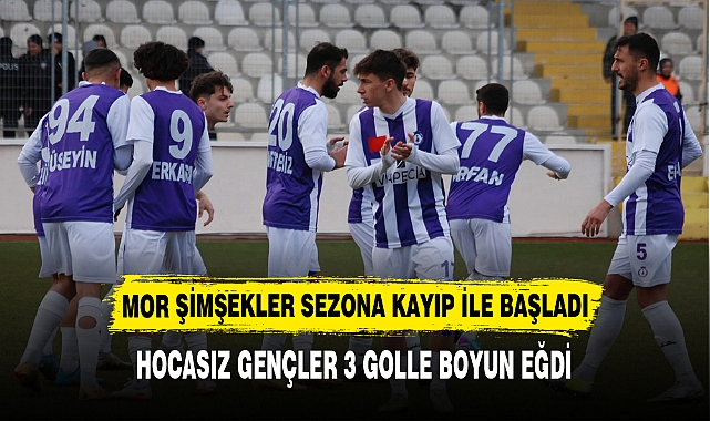 MOR ŞİMŞEKLER SEZONA KAYIP İLE BAŞLADI