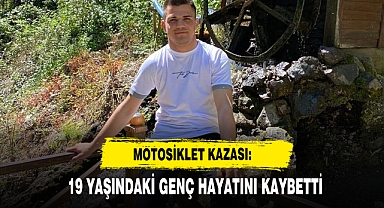 Motosiklet Kazası: 19 Yaşındaki Genç Hayatını Kaybetti
