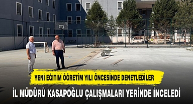 MÜDÜRLER YURTLARDAKİ BAKIM ONARIM ÇALIŞMALARINI İNCELEDİ
